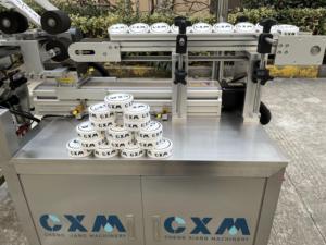 Etiquetadora Automática Eléctrica Superior e Inferior CX-SXT con Motor PLC y Bomba para Latas y Envases - Product Image 6