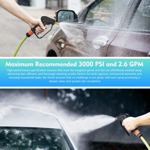 Stim High Pressure Washer Gun 4000Psi 280Bar Heavy Duty Car Wash <b>Spray</b> Gun With 360 Swivel Nozzle - Product Image 5