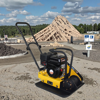 Compacteur de terre PME-PC90 Compacteur à plaques vibrantes 90kg pour le travail du sol et des fondations