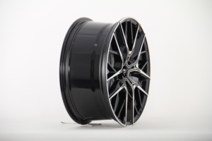 Jantes en alliage à face usinée noire multi-rayons Wheelshome 7115 pour jantes en alliage <span class=keywords><strong>BMW</strong></span> Série 1 <span class=keywords><strong>X1</strong></span> - Product Image 5