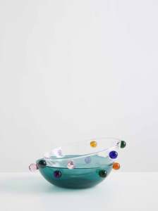 Großhandel benutzer definierte mund geblasen Boro silikat transparent kreative Glasplatte Dessert Schüssel Glas Candy <span class=keywords><strong>Bowl</strong></span> - Product Image 5