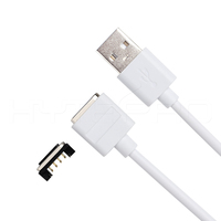 Cable USB Magnético HYTEPRO M511 de 4 Pines para Carga Rápida y Transferencia de Datos, Apto para Dispositivos Portátiles e IoT Industrial