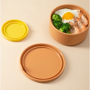 Recipientes Apilables para Hacer <span class=keywords><strong>Pizza</strong></span>, Caja para Masa de <span class=keywords><strong>Pizza</strong></span> Multicolor, Recipientes de Silicona para Fermentar Masa de <span class=keywords><strong>Pizza</strong></span> con Tapas - Product Image 4