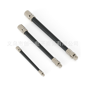 Tige d'extension flexible ZHCY, alésage 10 mm, longueur 245 mm, soufflet métallique en acier au chrome-vanadium pour la réparation de machines - Product Image 5