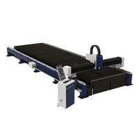 Mesin pemotong Laser CNC bersertifikasi CE, 1500W 6000W tipe Gantry, 4 sumbu, 6025 mesin pemotong Gantry untuk Cypcut keselamatan tinggi logam