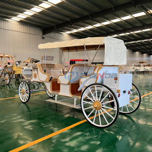 Chariot de luxe royal à quatre roues, trois rangées de sièges touristiques, 2-11 places, pour parc d'attractions extérieur, à vendre - Product Image 2
