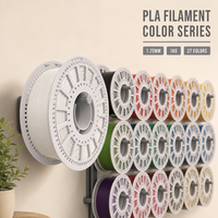 Filament PLA Soie Monotone Haute Brillance pour 3D, Bobine de 1kg, Lisse, Écologique, pour Moulage, Diamètre 1.75mm, Marque CHING LEUNG, Décoratif