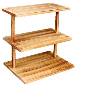 Wooden Multi Tier Storage <b>Rack</b> 3 Layers <b>Kitchen</b> Organizer For Food And Cookware Display Home Use - Product Image 5