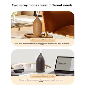 Mini Portable Bottle Humidifier Fragrance Aromatherapy <b>Diffuser</b> <b>Led</b> Night Light Mist Humidifier for Christmas Home Birthday Gift - Product Image 3