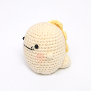 Kit de Crochet <span class=keywords><strong>Animaux</strong></span> Faits Main : Kit Matériel pour Petite Poupée Dinosaure <span class=keywords><strong>au</strong></span> Crochet, Design <span class=keywords><strong>Tricot</strong></span>é en Laine Finie - Product Image 3