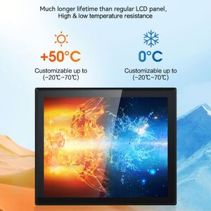 TouchWo 8 10.1 12 15 17 19 Panneau PC industriel sans ventilateur de 21.5 pouces fixé au mur avec plusieurs ports série intégrés - Product Image 5