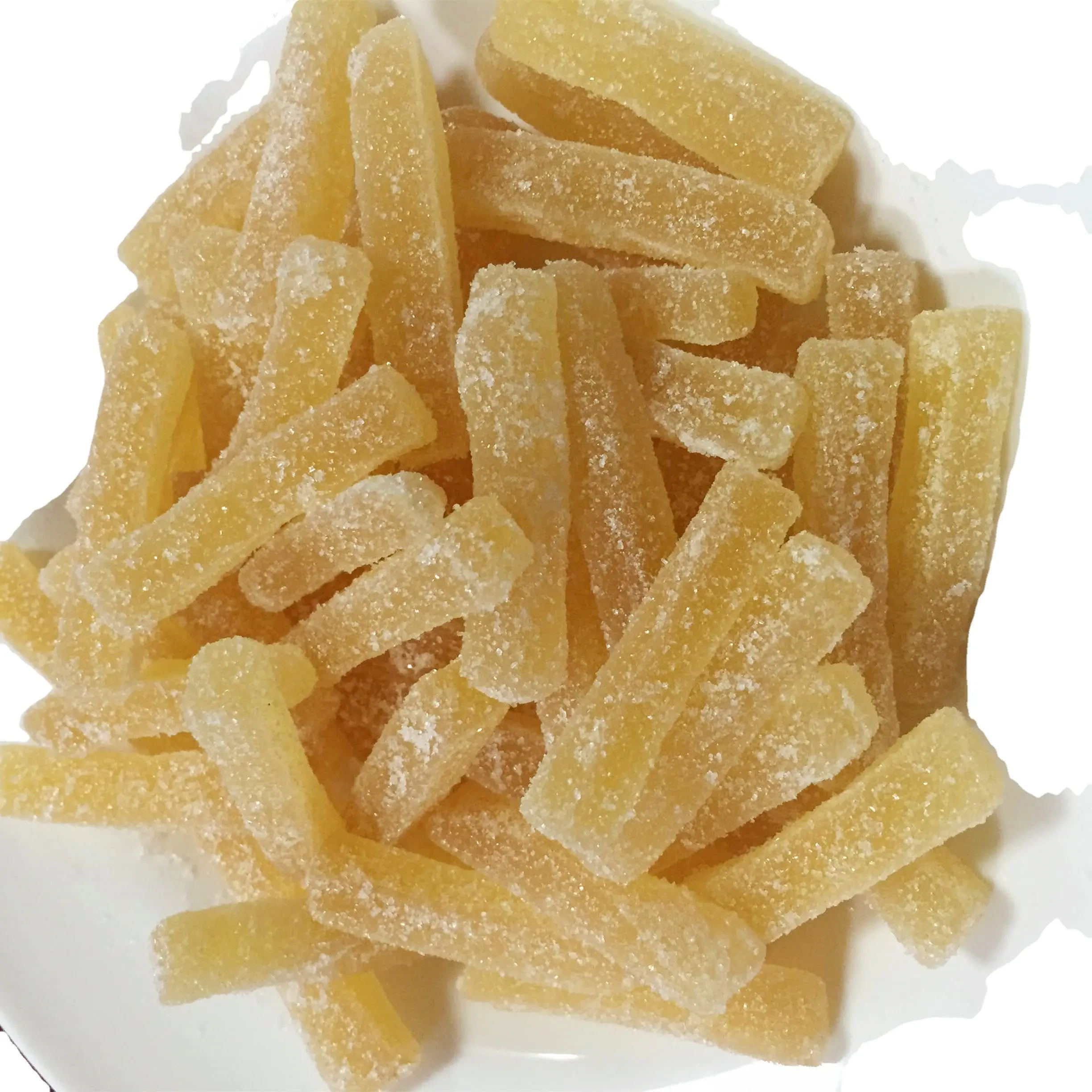 Crystallized ginger for healthy food