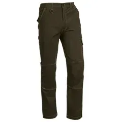 Pantaloni da lavoro - 131 XS Flex Light - Colore: Verde - Cintura laterale elasticizzata. Borse a tracolla con tasche frontali aperte e - Product Image 2