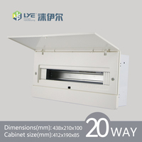 LYEBOX LYM1 20way mcb électrique intérieur boîte électrique db boîte de distribution fournisseurs bon prix