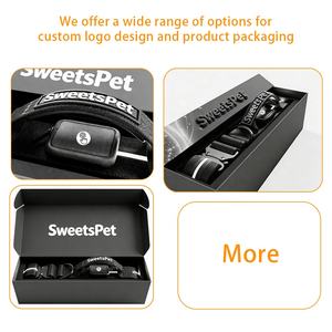 Zware-duty webbing zaklamp USB-lampje lichtgevend <span class=keywords><strong>glow</strong></span>-in-the-dark verlichte Cobra gesp tactische honden LED-halsband met handvat - Product Image 5