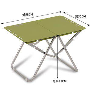 OEM portátil mini plegable al aire libre <span class=keywords><strong>playa</strong></span> Igt <span class=keywords><strong>maleta</strong></span> <span class=keywords><strong>mesa</strong></span> plegable de aluminio <span class=keywords><strong>mesa</strong></span> de picnic para acampar - Product Image 5