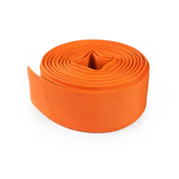 Vente directe de haute qualité Orange lutte contre l'incendie veste tuyau forestier PVC/caoutchouc synthétique/PU/EPDM doublure caractéristique Flexible