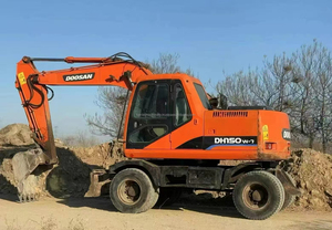 รถขุด150LC มือสอง Dh150W-7เกาหลี Doosan รถขุดล้อ Dx60W Dx140 Dh150มือสอง - Product Image 2