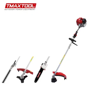 Tmaxtool 4 in 1 62 cc gasoline weed wacker multi function task petrol garden brush cutter