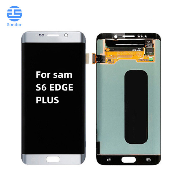 12 Months Warranty S6 Edge Plus Lcd Display Phone Replacement Screen