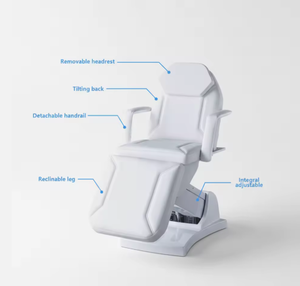 เตียงนวดไฟฟ้าคุณภาพสูงสำหรับร้านเสริมสวย เตียงต่อขนตา - Product Image 5