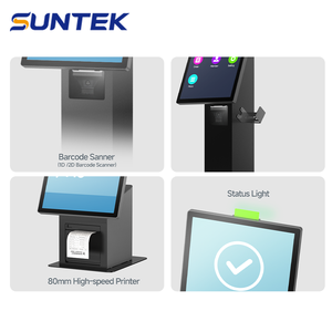 Terminal de Pago de Autoservicio <span class=keywords><strong>McDonald</strong></span>'<span class=keywords><strong>s</strong></span>, Kioscos de Pago para Interiores Suntek, Impresora Térmica, Pantalla Táctil Capacitiva con SDK Habilitado, Reconocimiento Facial - Product Image 4