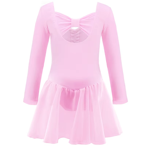 Vestidos de <span class=keywords><strong>baile</strong></span> de gimnasia para niñas de alta calidad Leoatrds con falda de algodón con gasa para <span class=keywords><strong>clases</strong></span> de ballet y <span class=keywords><strong>baile</strong></span> para niños - Product Image 2