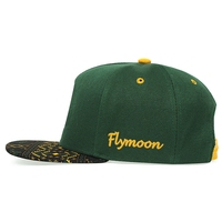 Casquettes de baseball ajustables en coton bicolore, style hip-hop, avec logo brodé personnalisé, 5 panneaux, unisexe, OEM, fabriquées en usine