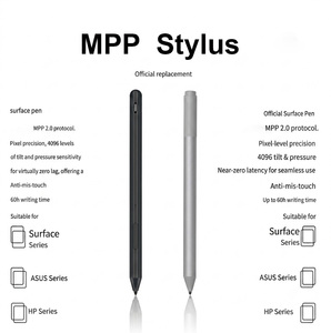 Lápiz Óptico MPP 2.0 para Microsoft Surface Pro 9 8 7 6 5 4 3 X Go Book Laptop, Lápiz Táctil Magnético Activo con Borrador Lateral - Product Image 3