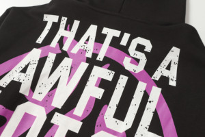 Nueva llegada de calidad superior de peso pesado 100% algodón Sudadera con capucha para hombres que es horrible lote COUPH SYRUP sudaderas con capucha de impresión clásica para hombres - Product Image 5