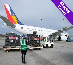 وشملت التخليص تكلفة الشحن الجوي الصين إلى الفلبين/غانا/تنزانيا/وتوباغو