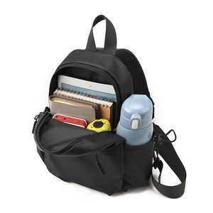 Customize Travel Leather Men Crossbody Bag Waterproof Water Resistant Fanny Pack with Adjustable <b>Strap</b> for Travel Work Sport - Product Image 4