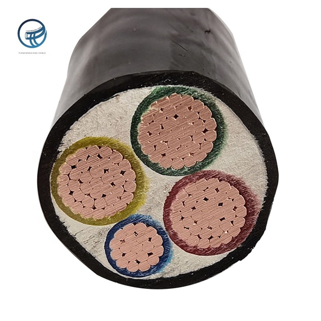 New Type 16mm 4 Core XLPE Insulated SWA Copper Cable Low Voltage 0.6/1KV for Construction