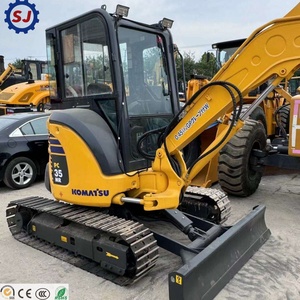 Excavadora Usada KOMATSU PC35 PC35MR PC50 PC55MR, Mini Excavadora de 3.5 Toneladas, Tractor Original de Japón con Certificación EPA/CE - Product Image 3