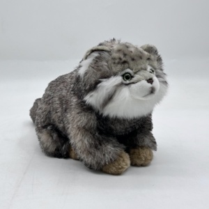 Peluche de Gato <span class=keywords><strong>Siberiano</strong></span>, Juguete de Peluche Suave de Piel Sintética Hipoalergénica, Amuleto de la Suerte para el Día de San Valentín, Decoración Personalizable para Guardería - Product Image 4
