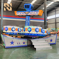 Manège Nova Rides FC-XJT pour enfants, équipement de fête foraine extérieur, voiture volante en acier et fibre de verre, 16 passagers
