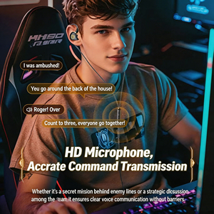 Écouteurs de jeu filaires intra-auriculaires S26 avec microphone 360 °   Casque Sport à Son Surround avec Prises 3,5 mm et Type-C – Vente en Gros - Product Image 2