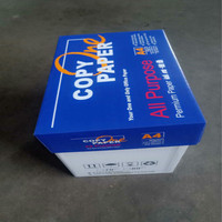 Papier de Copie A4 Rigide 70gsm 75gsm 80gsm, Papier d'Impression Double Face Blanc pour Imprimante et Bureau