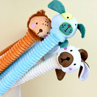 Jouet sonore pour chien résistant aux morsures, jouet interactif en peluche à long cou pour la bataille de la corde, autres jouets pour animaux de compagnie, nouveautés
