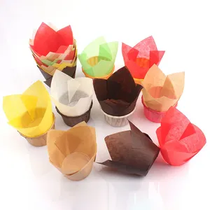 elite colorful paper baking tulip muffin cups making machine