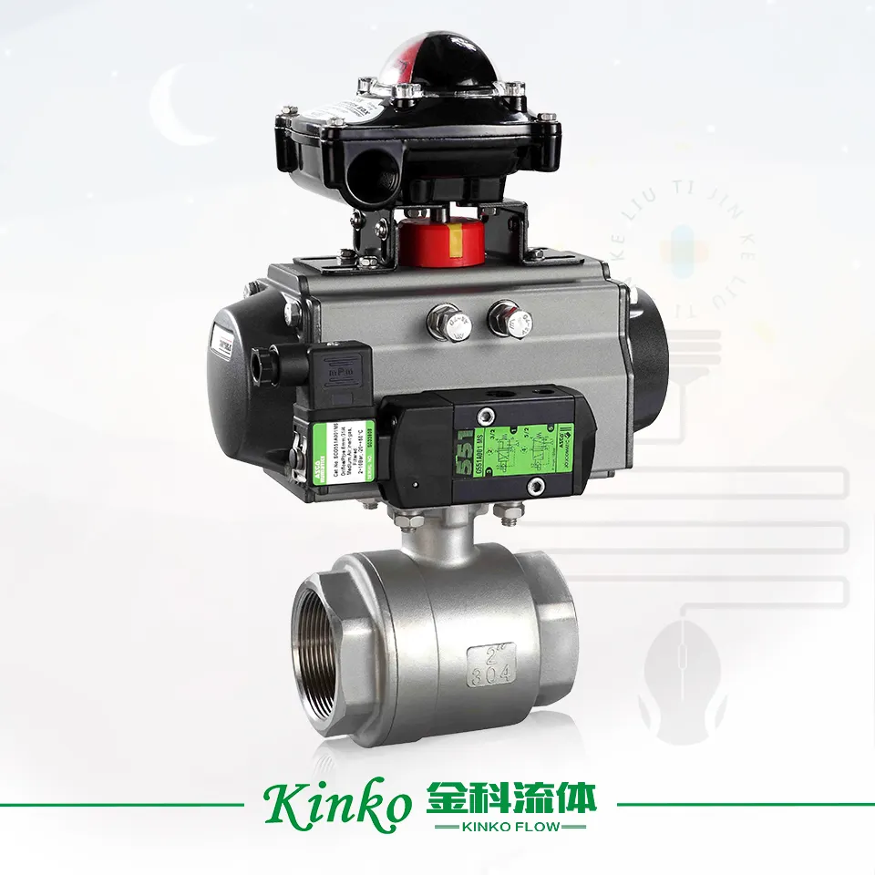 Hot sale good quality stainless steel cast steel 2PC pneumatic ball valve