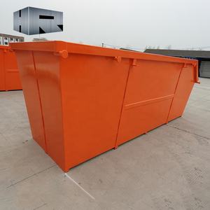 รถดัมพ์สำหรับเก็บขยะเหล็กกล้าอุปกรณ์เก็บขยะแบบข้ามสำหรับทิ้งขยะ - Product Image 2