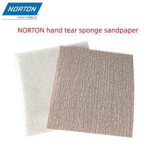 Rollo de papel de <span class=keywords><strong>lija</strong></span> de esponja <span class=keywords><strong>Norton</strong></span> americano OEM, 200 hojas, para pulir chapa de automóvil y pintura en aerosol - Product Image 4
