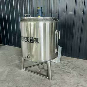 GD Cuve de pasteurisation, refroidissement, stérilisation et fermentation entièrement automatique avec pompe, en acier inoxydable de qualité alimentaire, haute productivité - Product Image 3