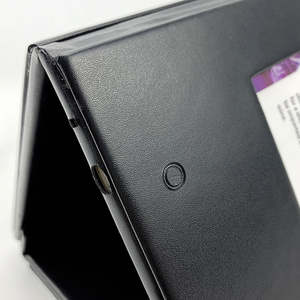 Exhibidores Digitales de Mesa al por Mayor, Soporte Triangular de 3 Páginas, Menú Digital Plegable para Mesa, Menú con Luz LED Recargable - Product Image 4