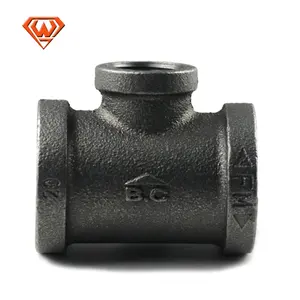 Plumbing Fittings System Fm 1 2 4 Inch Bs Npt Different Types Black Banded Pipe Fittings Malleable Iron