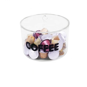 Espositore Rotondo Personalizzato in Acrilico per Capsule di Caffè con Coperchio per Esporre e Conservare Collezioni - Product Image 3