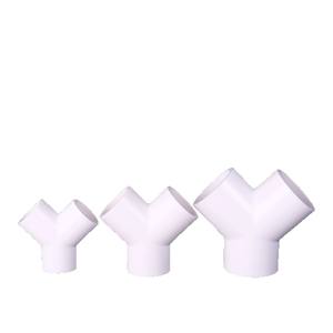 Conector en T de PVC Tipo Y, 20-160 mm, Conexión por Enchufe, Resistente, para Suministro de Agua, Alta Resistencia a la Presión - Product Image 1