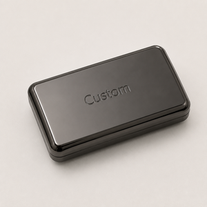 Contenant de Cologne Solide Rectangulaire Fin Portable et Rechargeable, Emballage de Parfum <span class=keywords><strong>Vide</strong></span> Métallique à Coulisse pour la <span class=keywords><strong>Poche</strong></span> - Product Image 2