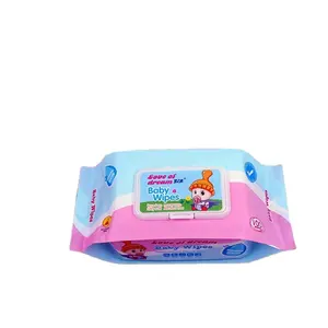 Wholesale Baby Wipes Manufacturing Natural Organic Baby Wet Wipe 100pcs Disposable Wipes For Baby